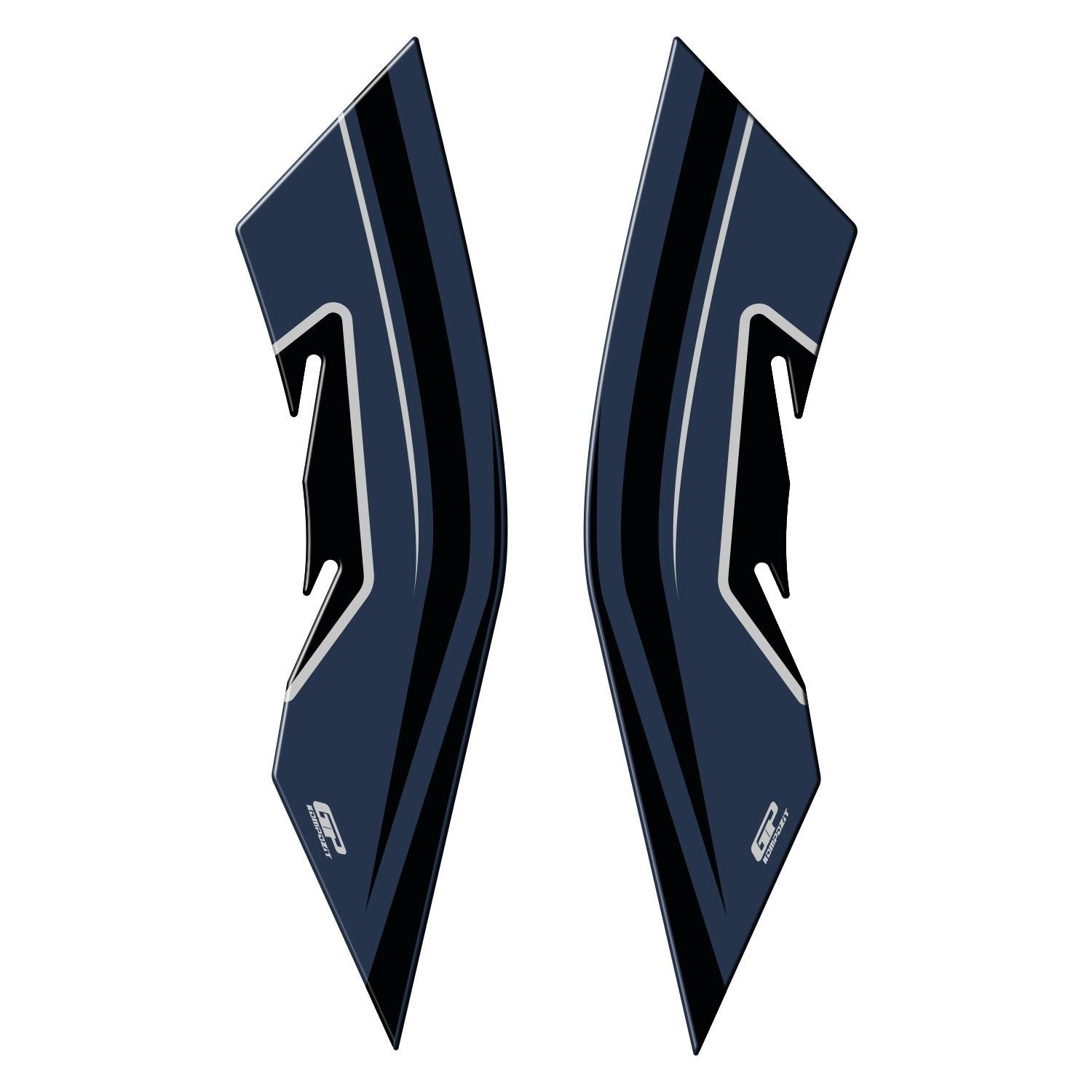 GP Kompozit Honda PCX 125 2021-2024 Uyumlu Yan Ayak Pad Mavi