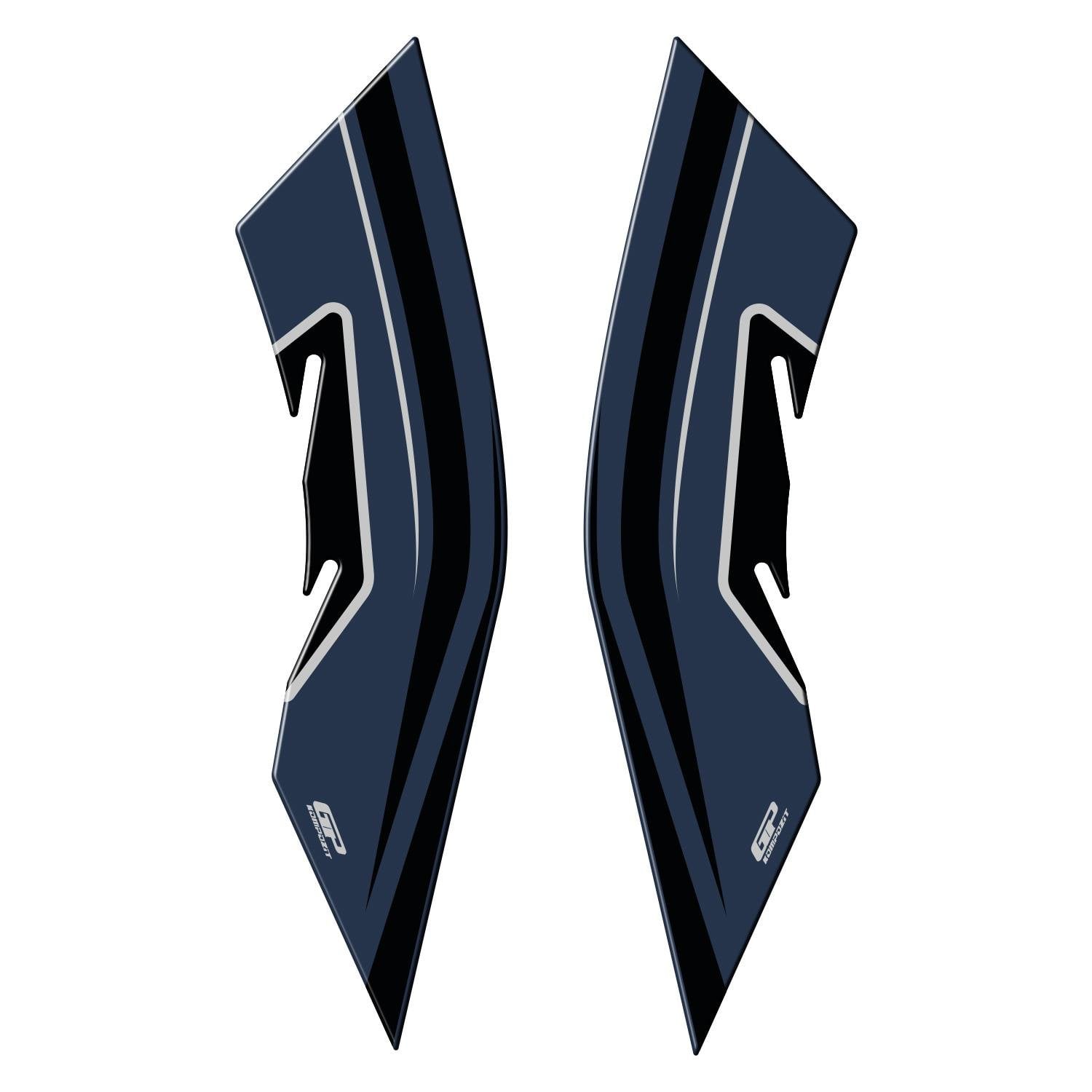 GP Kompozit Honda PCX 125 2021-2024 Uyumlu Yan Ayak Pad Mavi