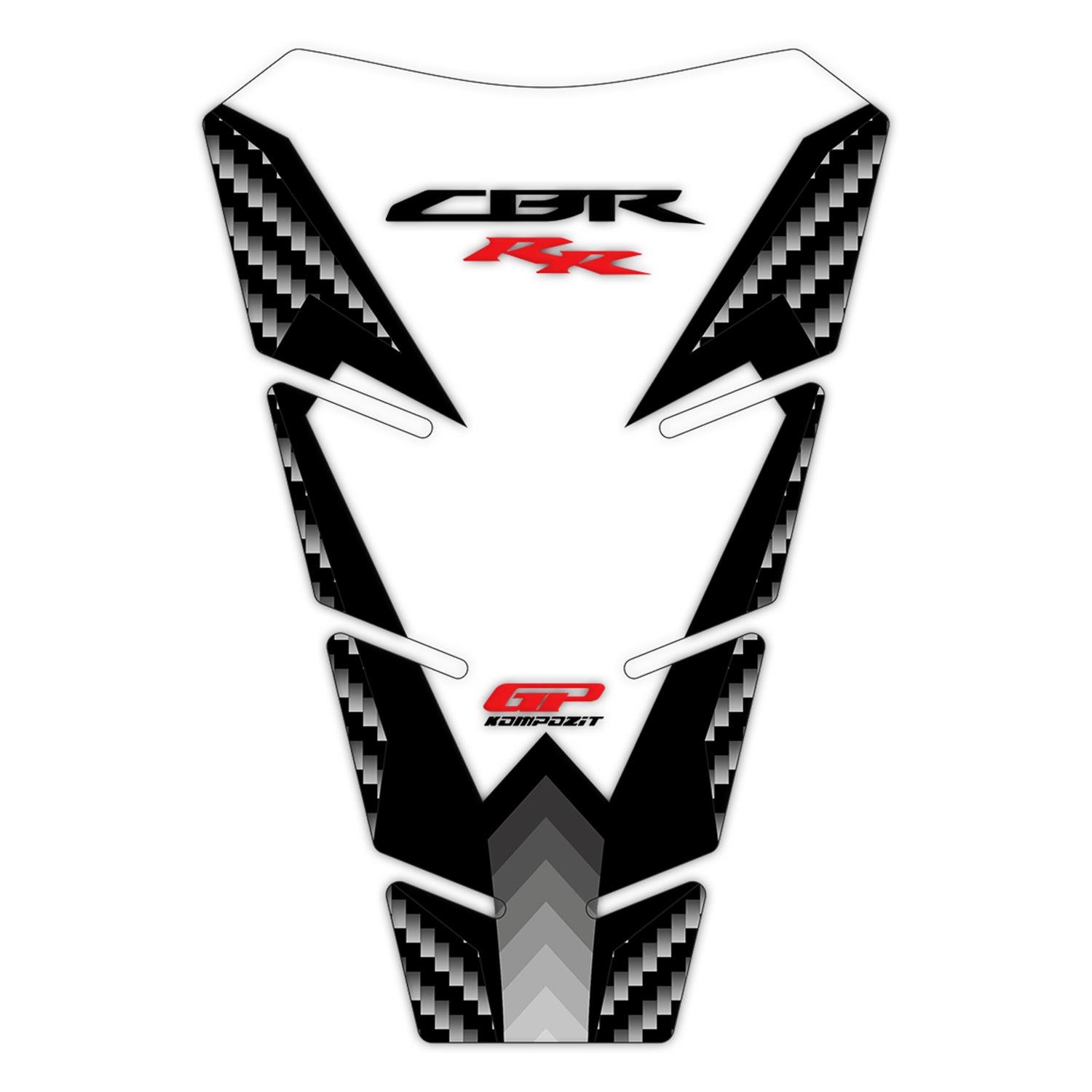 GP Kompozit Honda CBR Universal Uyumlu Tank Pad Siyah-Karbon