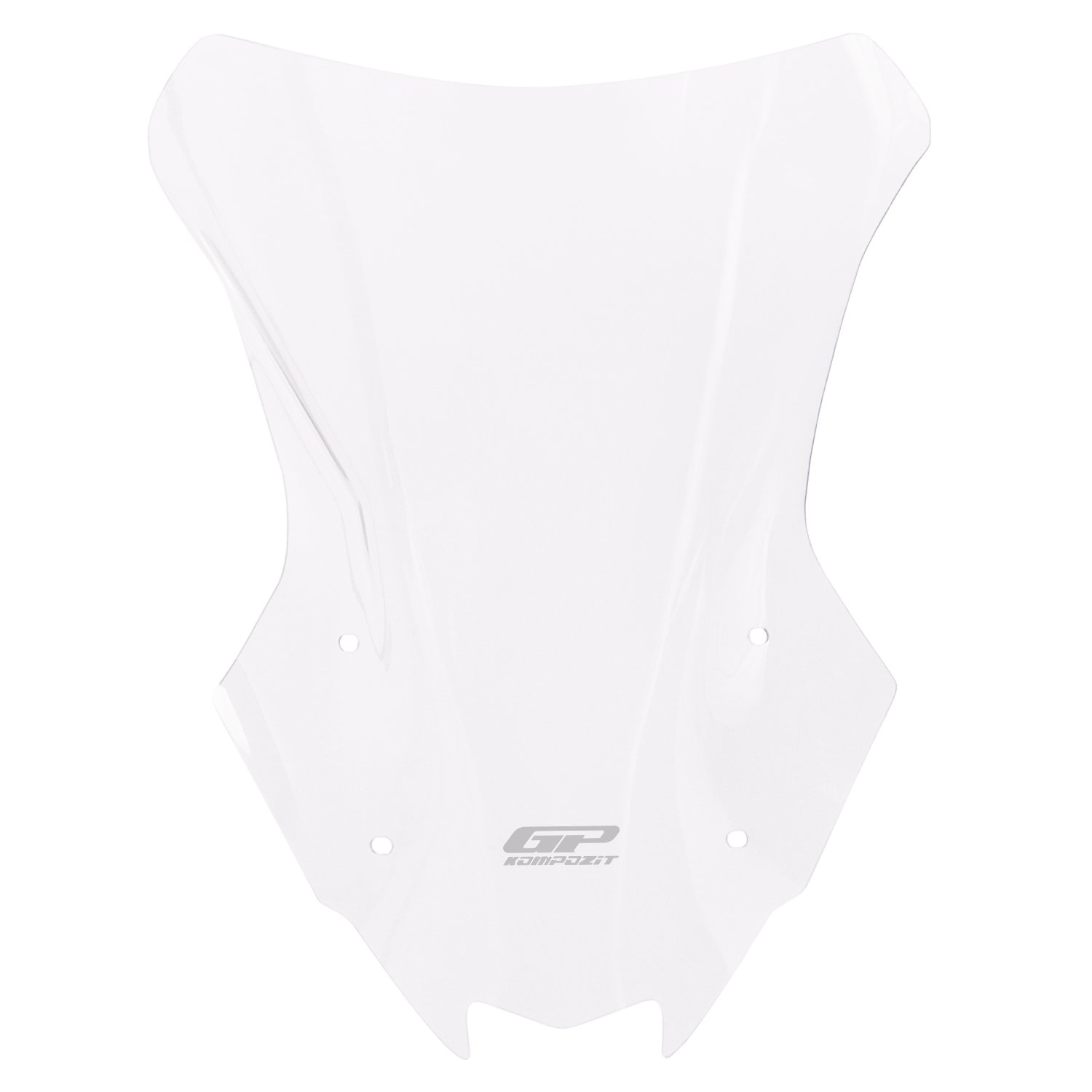 GP Kompozit Kawasaki Versys 650 2023-2025 Uyumlu Ön Cam Şeffaf