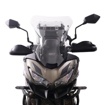 GP Kompozit Kawasaki Versys 650 2023-2025 Uyumlu Ön Cam Şeffaf