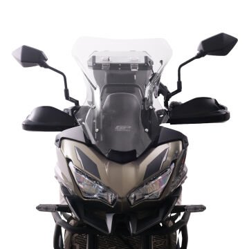 GP Kompozit Kawasaki Versys 650 2023-2025 Uyumlu Ön Cam Şeffaf