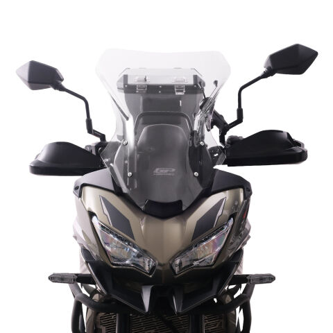 GP Kompozit Kawasaki Versys 650 2023-2025 Uyumlu Ön Cam Şeffaf