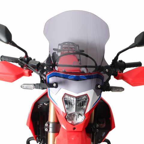 GP Kompozit Honda CRF250L / CRF300L 2023-2025 Uyumlu Ön Cam Şeffaf