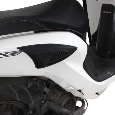 GP Kompozit Honda Dio 2021-2025 Uyumlu Sele Altı Grenaj Koruma Siyah