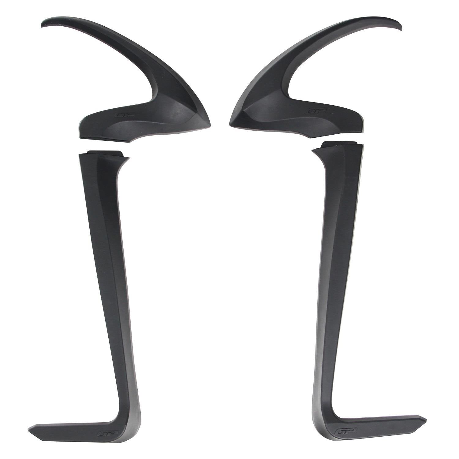 GP Kompozit Honda Dio 2021-2025 Uyumlu Bacak Koruma Siyah