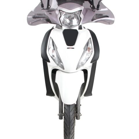 GP Kompozit Honda Dio 2021-2025 Uyumlu Bacak Koruma Siyah