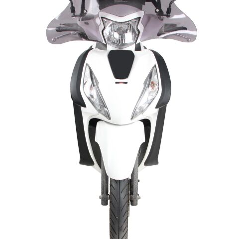 GP Kompozit Honda Dio 2021-2025 Uyumlu Bacak Koruma Siyah