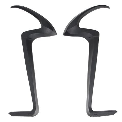 GP Kompozit Honda Dio 2021-2025 Uyumlu Bacak Koruma Siyah