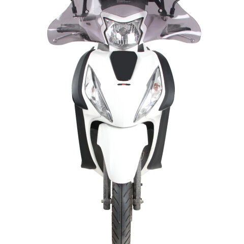 GP Kompozit Honda Dio 2021-2025 Uyumlu Bacak Koruma Siyah