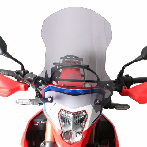 GP Kompozit Honda CRF250L / CRF300L 2023-2025 Uyumlu Ön Cam Füme