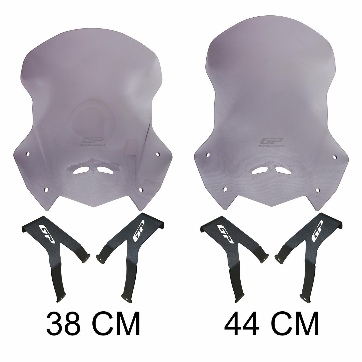 GP Kompozit Honda CRF250L / CRF300L 2023-2025 Uyumlu Ön Cam Füme