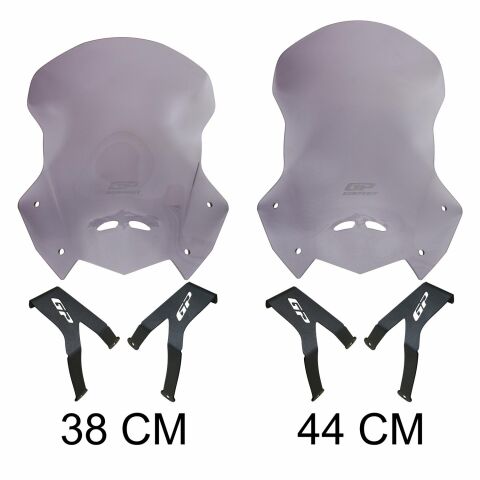 GP Kompozit Honda CRF250L / CRF300L 2023-2025 Uyumlu Ön Cam Füme