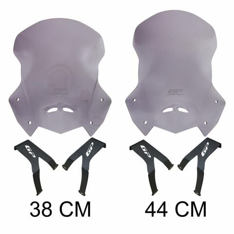 GP Kompozit Honda CRF250L / CRF300L 2023-2025 Uyumlu Ön Cam Füme