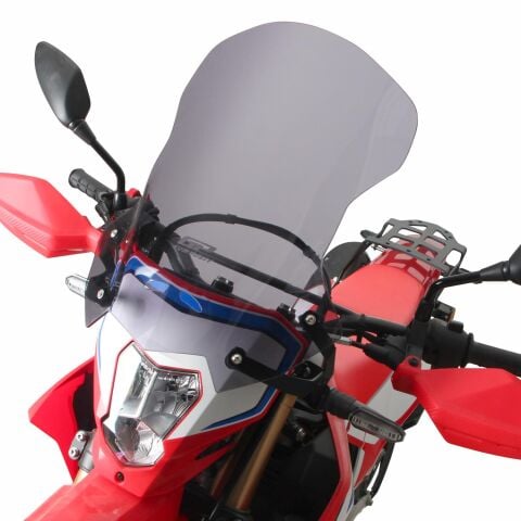 GP Kompozit Honda CRF250L / CRF300L 2023-2025 Uyumlu Ön Cam Füme