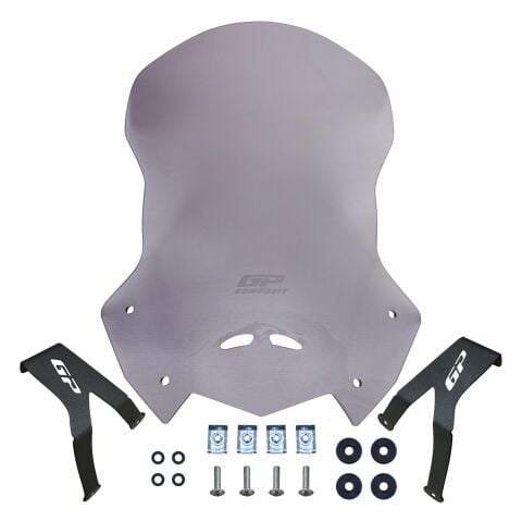 GP Kompozit Honda CRF250L / CRF300L 2023-2025 Uyumlu Ön Cam Füme