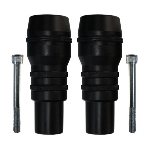 GP Kompozit Yamaha R7 2021–2024 Uyumlu Motor Koruma Takozu Siyah