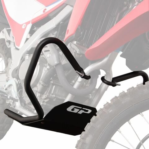GP Kompozit Honda CRF250L 2013-2025 Uyumlu Karter ve Motor Koruma Demiri Siyah