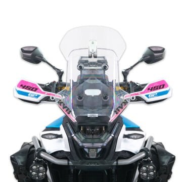 GP Kompozit CF Moto 450 MT 2024 Uyumlu Tank Pad Seti Mavi