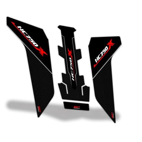 GP Kompozit Honda NC 750 X 2016-2020 Uyumlu Tank Pad Seti Gri