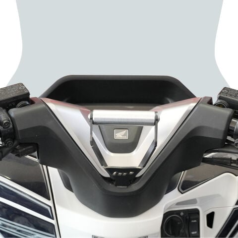 GP Kompozit Honda PCX 125 / 150 2025-2026 Uyumlu Telefon / Navigasyon Tutucu Siyah