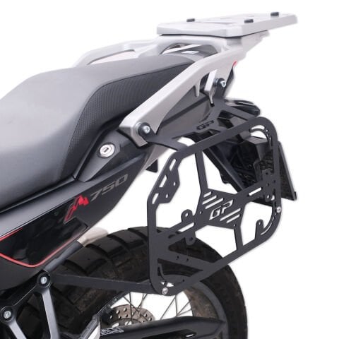 GP Kompozit Honda XL750L Transalp 2023 - 2024 Uyumlu Yan Çanta Demiri Siyah