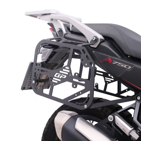 GP Kompozit Honda XL750L Transalp 2023 - 2024 Uyumlu Yan Çanta Demiri Siyah