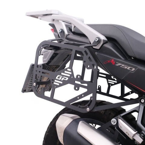 GP Kompozit Honda XL750L Transalp 2023 - 2024 Uyumlu Yan Çanta Demiri Siyah