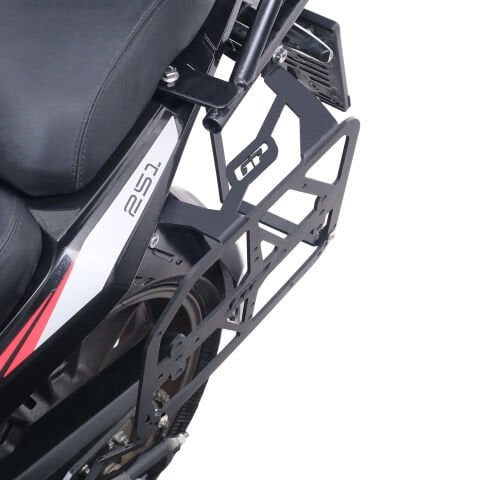 GP Kompozit Benelli TRK 251 2019-2024 Uyumlu Yan Çanta Demiri Siyah