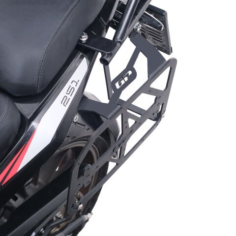 GP Kompozit Benelli TRK 251 2019-2024 Uyumlu Yan Çanta Demiri Siyah