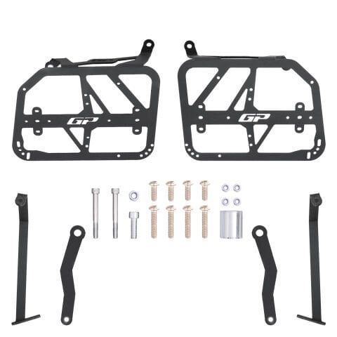 GP Kompozit Benelli TRK 251 2019-2024 Uyumlu Yan Çanta Demiri Siyah