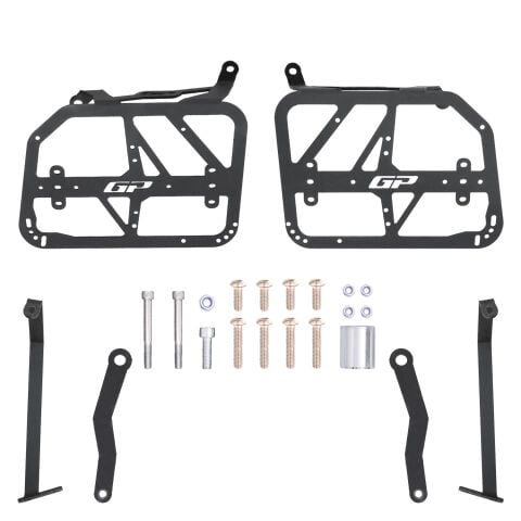 GP Kompozit Benelli TRK 251 2019-2024 Uyumlu Yan Çanta Demiri Siyah