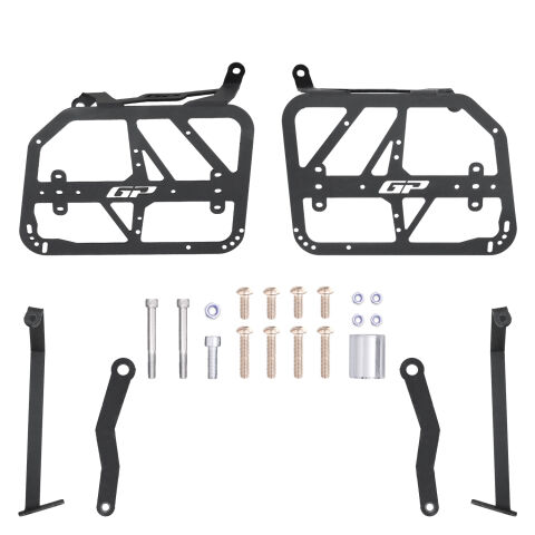 GP Kompozit Benelli TRK 251 2019-2024 Uyumlu Yan Çanta Demiri Siyah