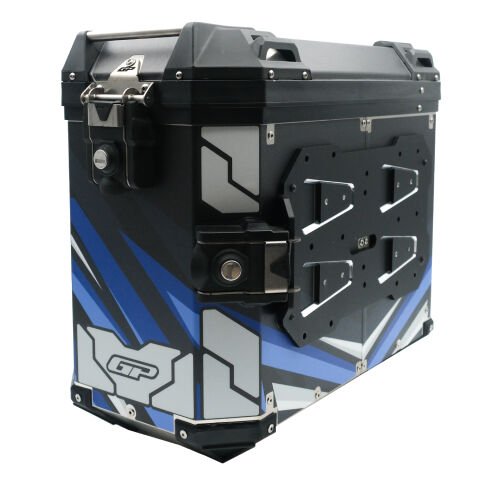 GP Kompozit DSN08 Universal 40 lt x 2 Desenli Alüminyum Motosiklet Yan Çanta Seti