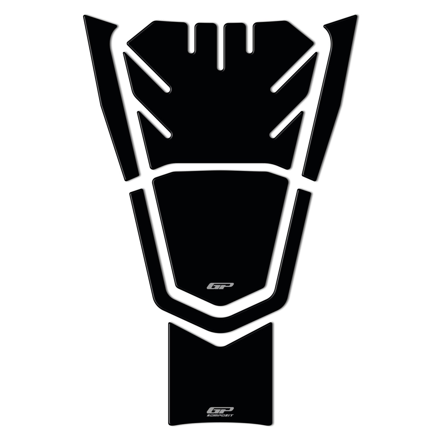 GP Kompozit Honda PCX 125 2021-2024 Uyumlu Tank Pad Siyah