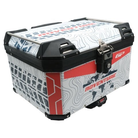 GP Kompozit DSN09 Universal 45 lt Desenli Alüminyum Motosiklet Çantası