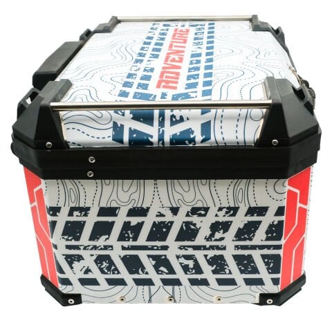 GP Kompozit DSN09 Universal 45 lt Desenli Alüminyum Motosiklet Çantası