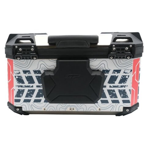 GP Kompozit DSN09 Universal 45 lt Desenli Alüminyum Motosiklet Çantası