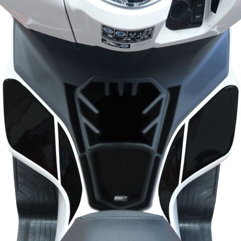 GP Kompozit Honda PCX 125 2021-2024 Uyumlu Yan Pad Siyah