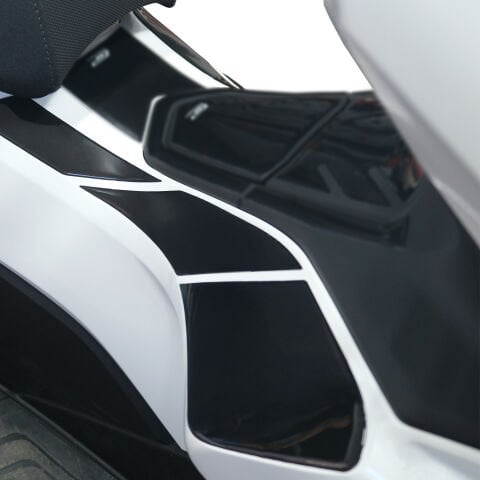 GP Kompozit Honda PCX 125 2021-2024 Uyumlu Yan Pad Siyah