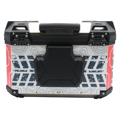 GP Kompozit DSN09 Universal 57 lt Desenli Alüminyum Motosiklet Çantası