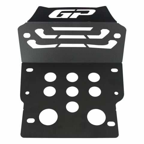 GP Kompozit Honda CRF250 Rally 2017-2025 Uyumlu Alt Karter Koruma Siyah