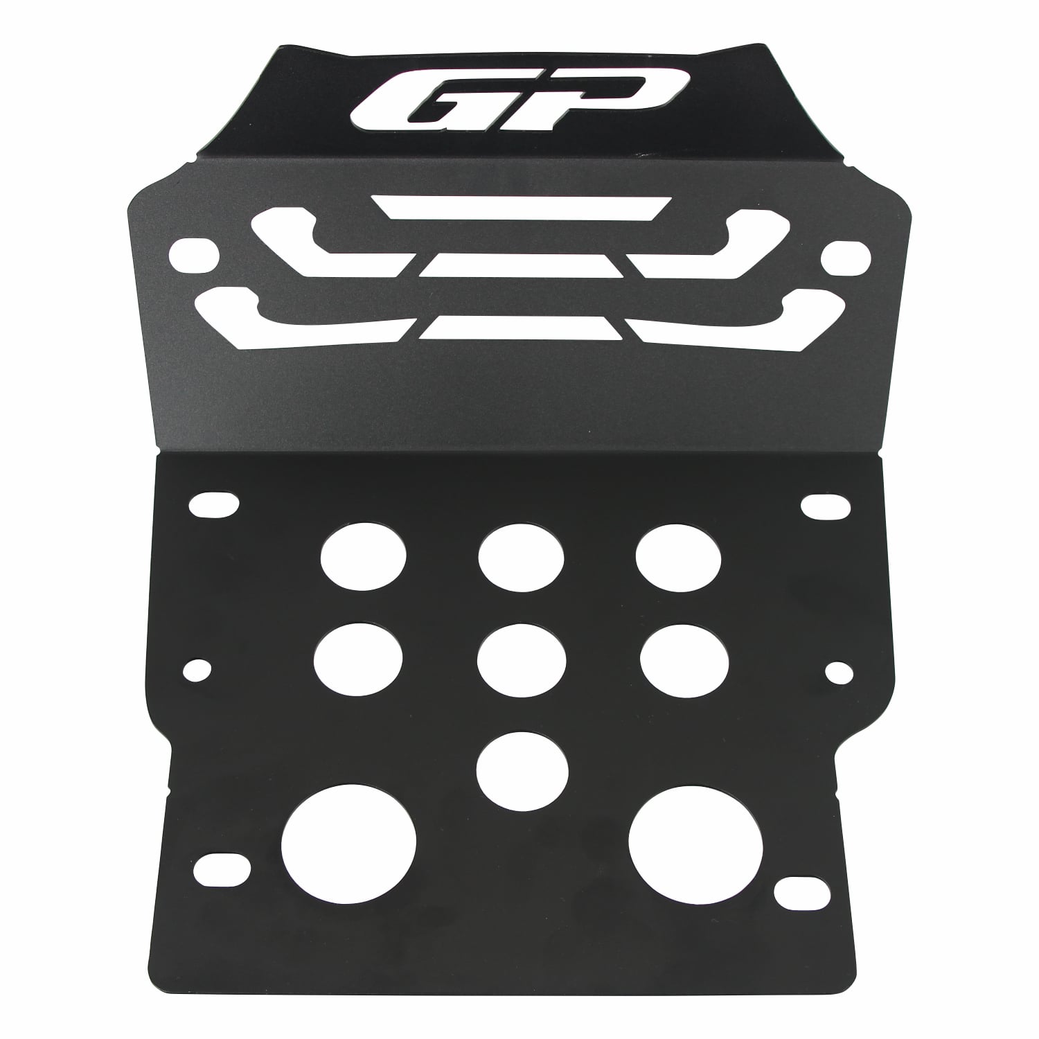 GP Kompozit Honda CRF250 Rally 2017-2025 Uyumlu Alt Karter Koruma Siyah