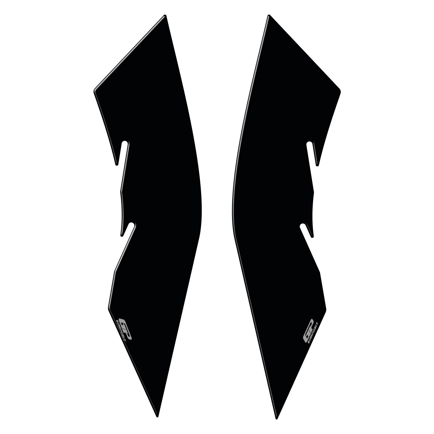 GP Kompozit Honda PCX 125 2021-2024 Uyumlu Yan Ayak Pad Siyah