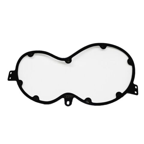 GP Kompozit Honda CRF250 Rally / CRF300 Rally 2017-2025 Uyumlu Far Koruma Siyah