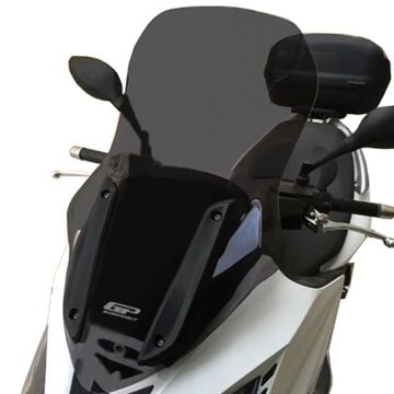 GP Kompozit Kymco Xciting 250 R 2014-2016 Uyumlu Ön Cam Şeffaf