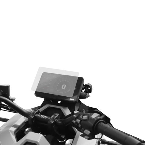 GP Kompozit Zontes ZT250T-G 2026 Uyumlu Motosiklet Ekran Koruyucu Şeffaf