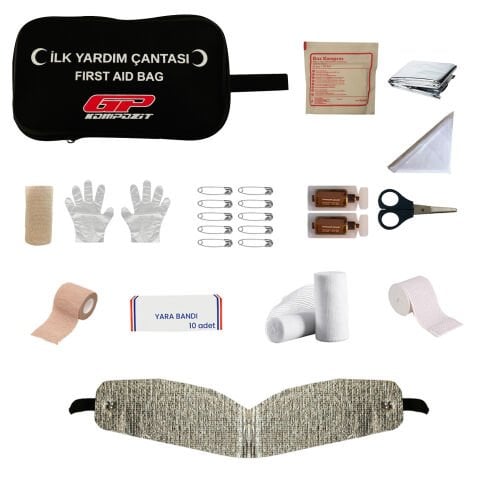 GP Kompozit Motosiklet İlk Yardım Çantası
