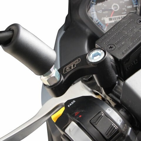 GP Kompozit SYM Joymax Z 250 / Z 250 Plus 2023-2026 Uyumlu Ayna Genişletme Siyah