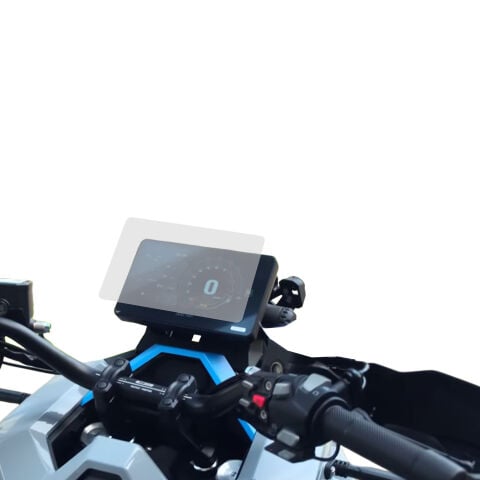 GP Kompozit Zontes ZT368T-G 2026 Uyumlu Motosiklet Ekran Koruyucu Şeffaf